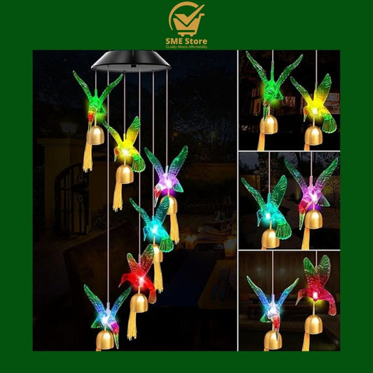 🌟 Solar Powered Color Changing Wind Chimes: Enchant Your Nights 🌟